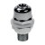 K-PO - Stud mount 3/8 heavy stainless steel - tumb