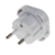 K-PO - UK - EU travel adapter white - tumb