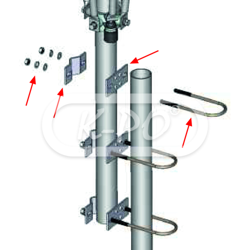 Sirio - New Vector 4000 mounting set