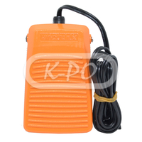 K-PO - foot pedal aluminum orange