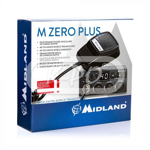 Emisora Midland M Zero Plus 40Ch AM/FM