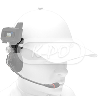 Maytel - HC-BC01 baseball cap intercom + speaker pad clip