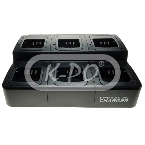 K-PO - 6-way charger Kenwood TK-3701D