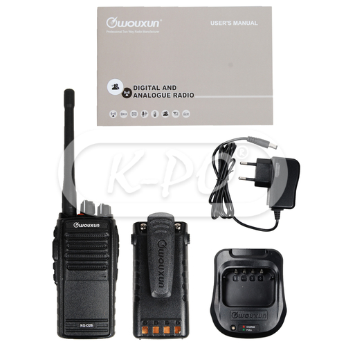 Wouxun - KG-D26 Work PRO package