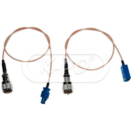 K-PO - Fakra-Z - UHF (PL) adapter set