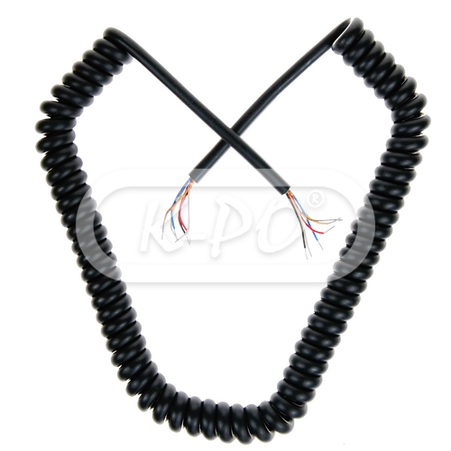 K-PO - 6-wire microphone cable 70-200 cm