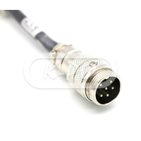 K-PO - 6-pin male - RJ45 male microphone adapter cable