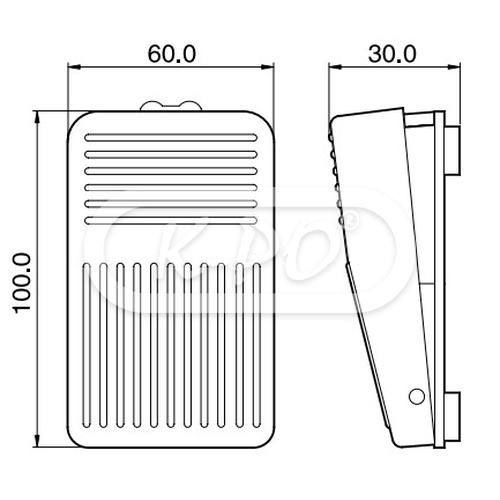 K-PO - KEP 28 K foot pedal set