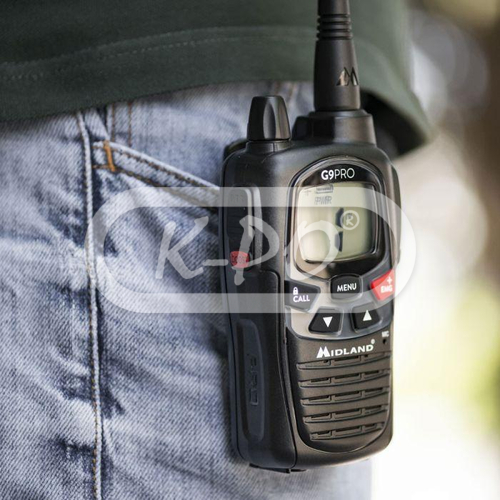 Midland G9 Plus (C923.10) Talkie Walkie Professionnel