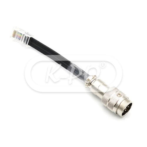 K-PO - 6-pin male - Albrecht AE 5900 microphone adapter cable